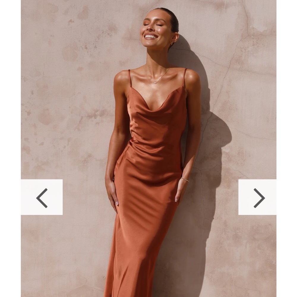 Billy J Willow Maxi Dress - Copper